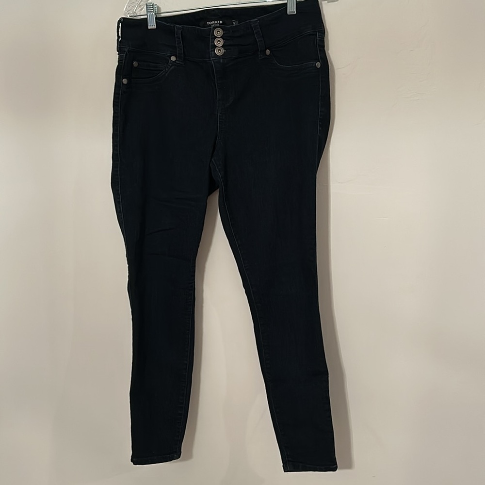 Torrid 14R Dark Wash Skinny Jeans